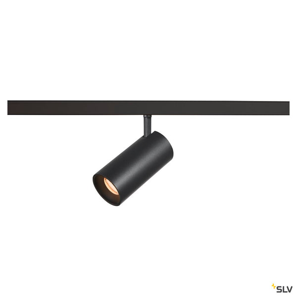 SLV NUMINOS® S 48V TRACK, DALI, spot, black / black, 16W, 960lm, 2700K, CRI90, 55° 1006711