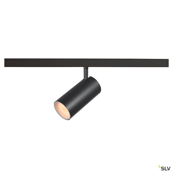 SLV NUMINOS® S 48V TRACK, DALI, spot, black / white, 16W, 1030lm, 2700K, CRI90, 55° 1006712