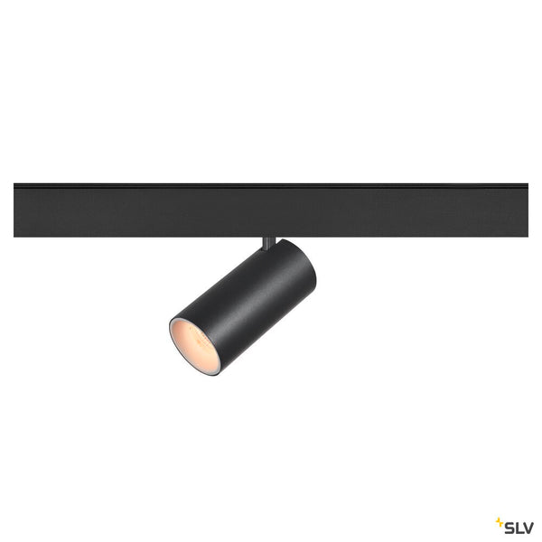 SLV NUMINOS® S 48V TRACK, DALI, spot, black / white, 16W, 1030lm, 2700K, CRI90, 55° 1006712