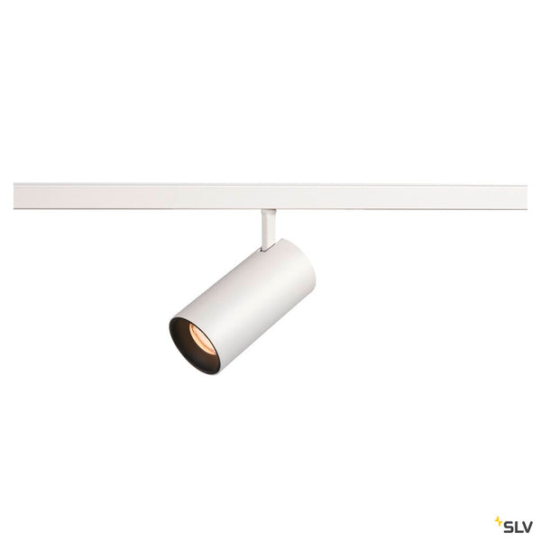 SLV NUMINOS® S 48V TRACK, DALI, spot, white / black, 16W, 960lm, 2700K, CRI90, 55° 1006720