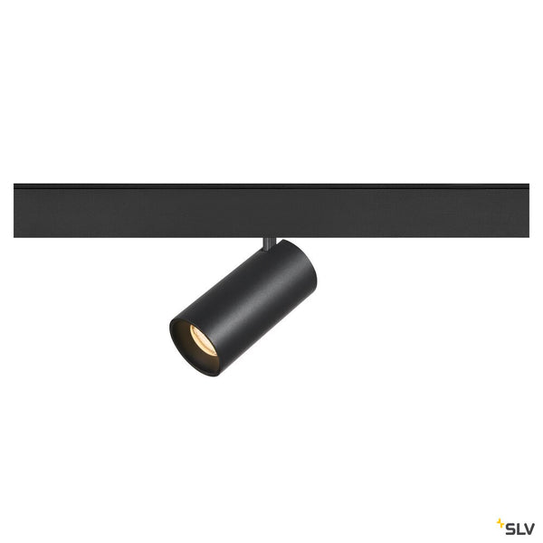 SLV NUMINOS® S 48V TRACK, DALI, spot, black / black, 16W, 1060lm, 3000K, CRI90, 20° 1006723