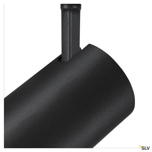 SLV NUMINOS® S 48V TRACK, DALI, spot, black / black, 16W, 1030lm, 3000K, CRI90, 40° 1006726
