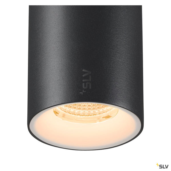 SLV NUMINOS® S 48V TRACK, DALI, spot, black / white, 16W, 1120lm, 3000K, CRI90, 55° 1006730