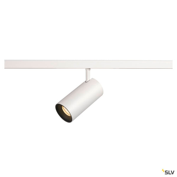 SLV NUMINOS® S 48V TRACK, DALI, spot, white / black, 16W, 1030lm, 3000K, CRI90, 55° 1006738