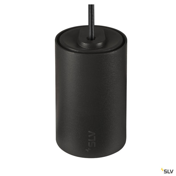 SLV NUMINOS® XS 48V TRACK, DALI, pendant light, black / white, 8.7W, 700lm, 3000K, CRI90, 40° 1006781