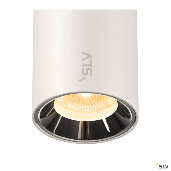 SLV NUMINOS® XS 48V TRACK, DALI, pendant light, white / chrome, 8.7W, 730lm, 3000K, CRI90, 20° 1006788