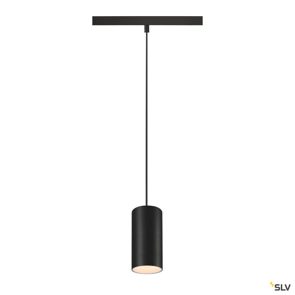 SLV NUMINOS® S 48V TRACK, DALI, pendant light, black / white, 16W, 1020lm, 2700K, CRI90, 20° 1006814