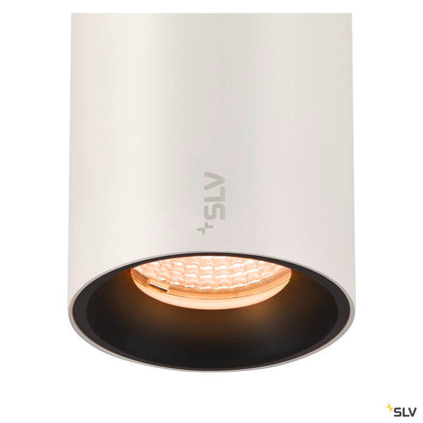 SLV NUMINOS® S 48V TRACK, DALI, pendant light, white / black, 16W, 1000lm, 2700K, CRI90, 20° 1006822