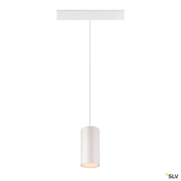 SLV NUMINOS® S 48V TRACK, DALI, pendant light, white / white, 16W, 1020lm, 2700K, CRI90, 20° 1006823