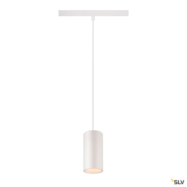 SLV NUMINOS® S 48V TRACK, DALI, pendant light, white / white, 16W, 1030lm, 2700K, CRI90, 55° 1006829