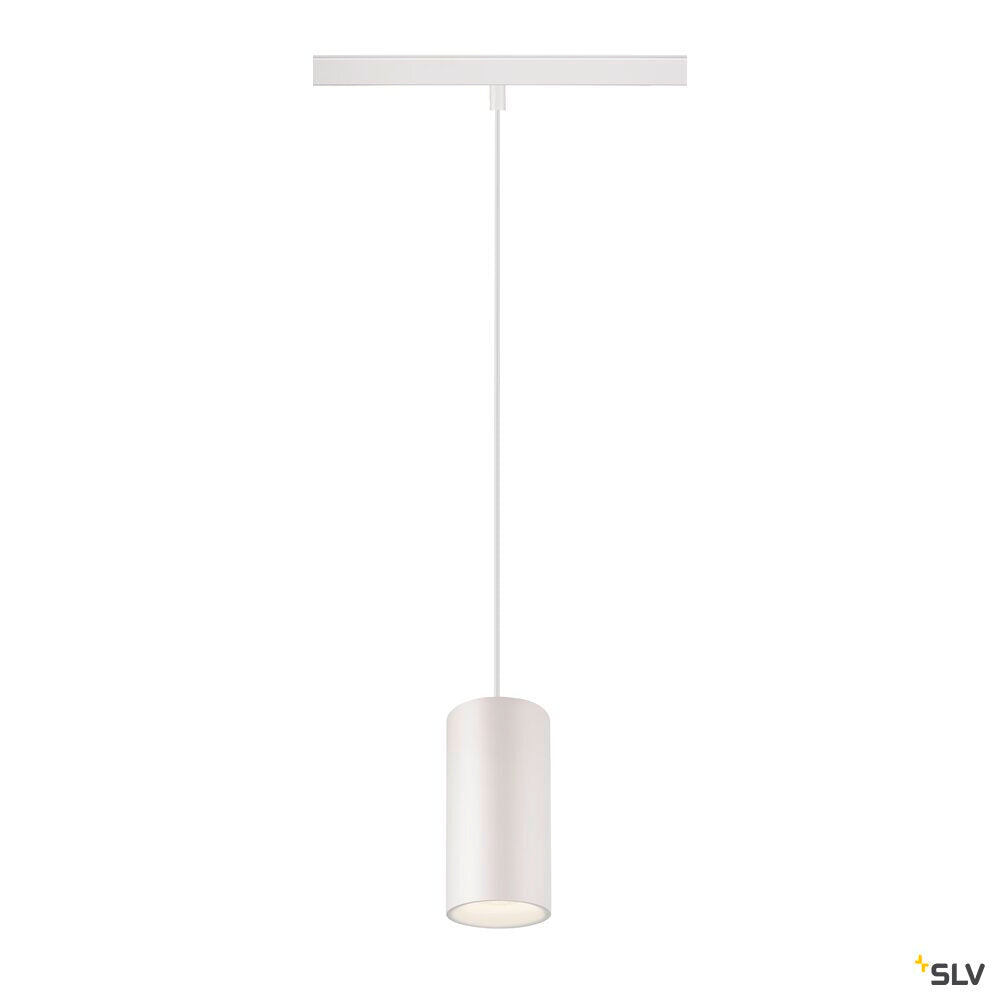 SLV NUMINOS® S, 48V pendant light, pendant length 150 cm, 4000 K, 55°, DALI 2, matt white 1006865