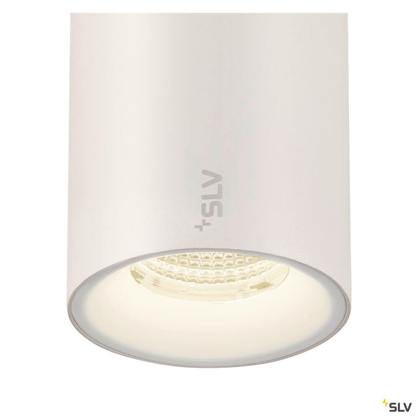 SLV NUMINOS® S, 48V pendant light, pendant length 150 cm, 4000 K, 55°, DALI 2, matt white 1006865