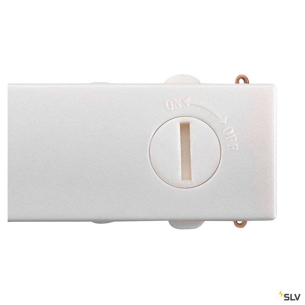 SLV NUMINOS® S, 48V pendant light, pendant length 150 cm, 4000 K, 55°, DALI 2, matt white 1006865
