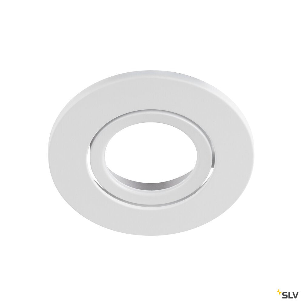SLV UNIVERSAL DOWNLIGHT Cover, for Downlight IP20, pivoting, round, white 1007092