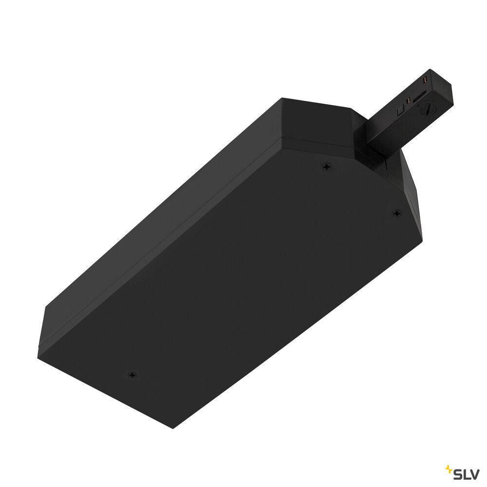 SLV 48V TRACK, transformer housing incl. end feed right, DALI, black 1007137