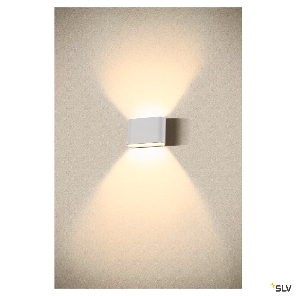 SLV OVAL 14 WL, wall-mounted light 2700/3000K, 6W, white 1007143