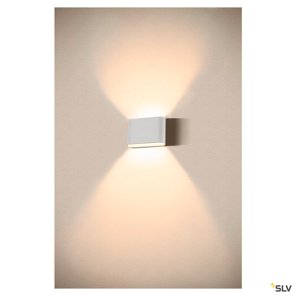 SLV OVAL 14 WL, wall-mounted light 2700/3000K, 6W, white 1007143