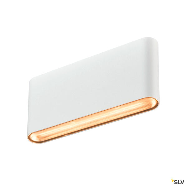 SLV OVAL 18 WL, wall-mounted light 2700/3000K, 10W, white 1007145
