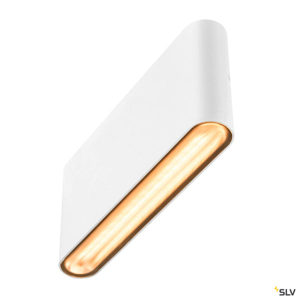 SLV OVAL 18 WL, wall-mounted light 2700/3000K, 10W, white 1007145