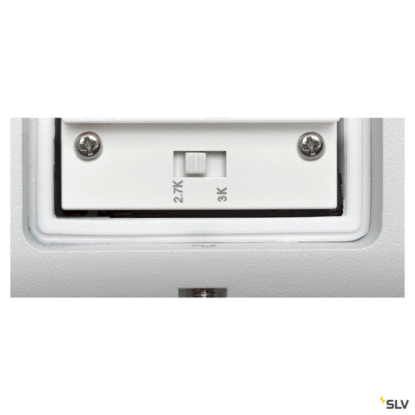 SLV OVAL 18 WL, wall-mounted light 2700/3000K, 10W, white 1007145