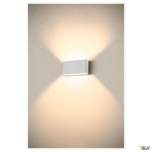 SLV OVAL 18 WL, wall-mounted light 2700/3000K, 10W, white 1007145