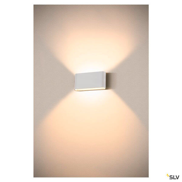 SLV OVAL 18 WL, wall-mounted light 2700/3000K, 10W, white 1007145