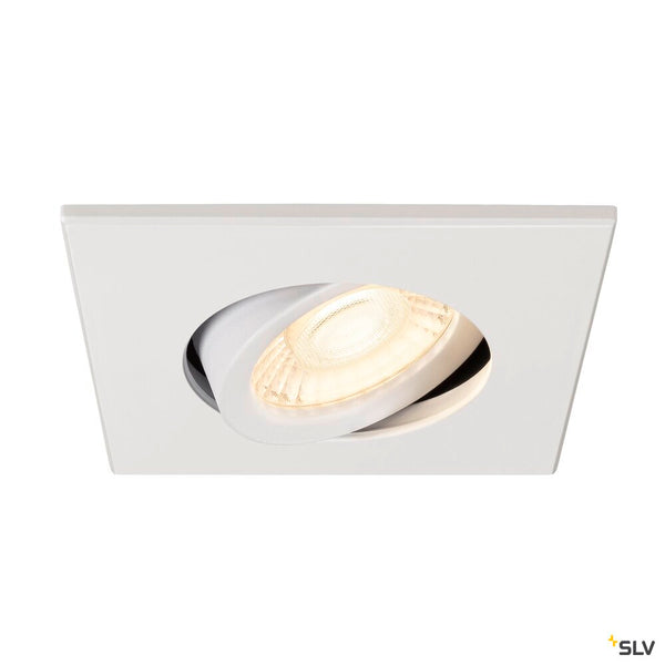 SLV UNIVERSAL DOWNLIGHT cover, for downlight IP20, pivoting, square, white 1007185