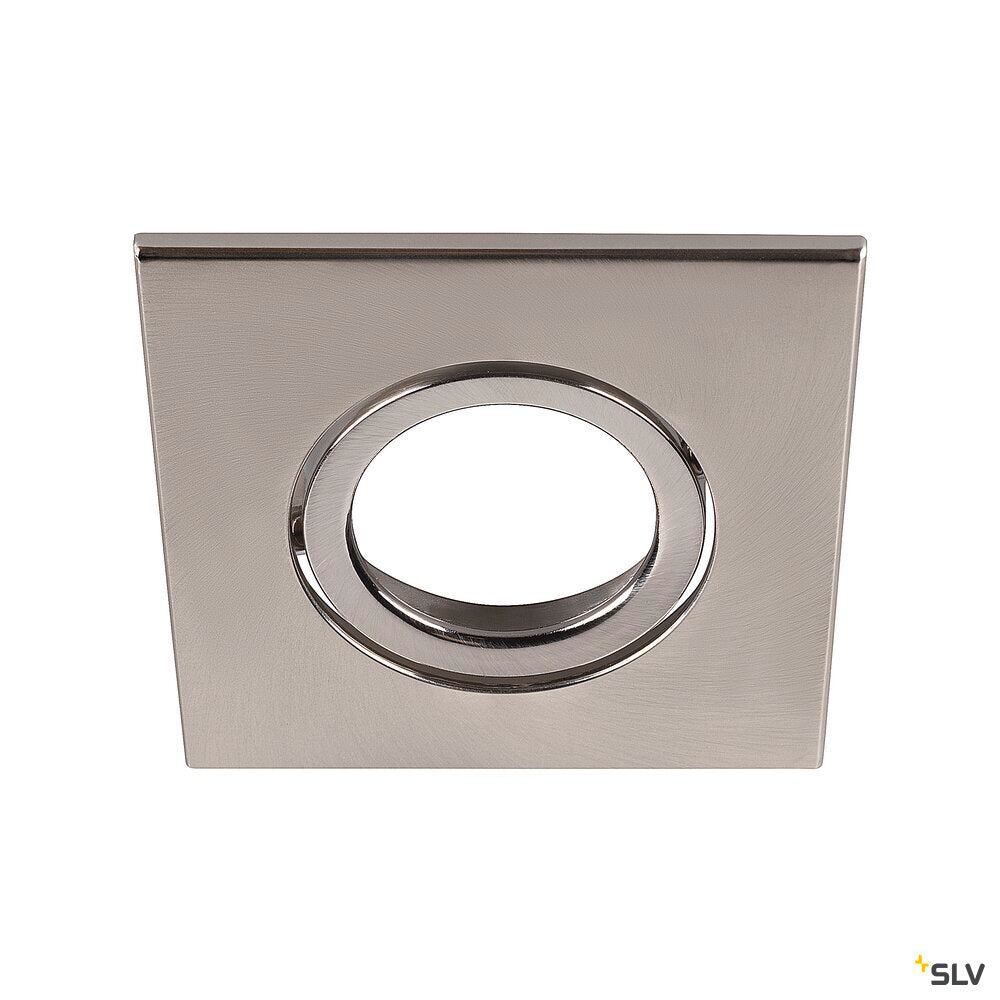 SLV UNIVERSAL DOWNLIGHT cover, for downlight IP20, pivoting, square, aluminium 1007186