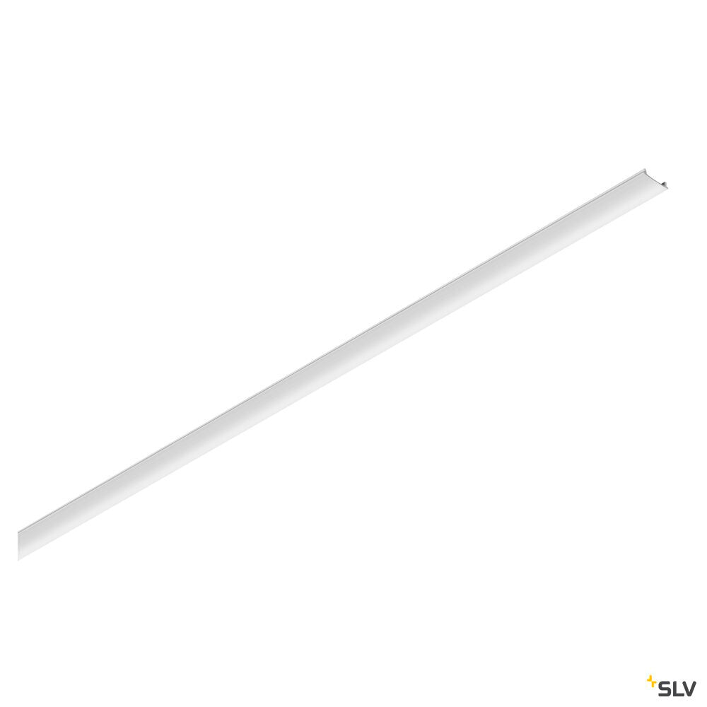 SLV 48V TRACK, track cover, 26mm, for mounting track deep and mounting track, 2 m, white 1007189