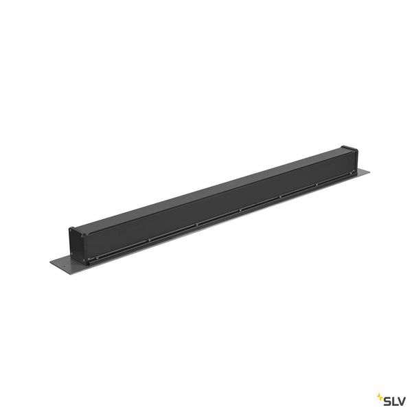 SLV DASAR® 1200, recessed floor light, 34W, 3000K, IP65/IP67, square, stainless steel 1007196