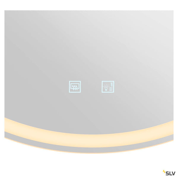 SLV TRUKKO 80, mirror Ø 80 cm, chrome 1007200