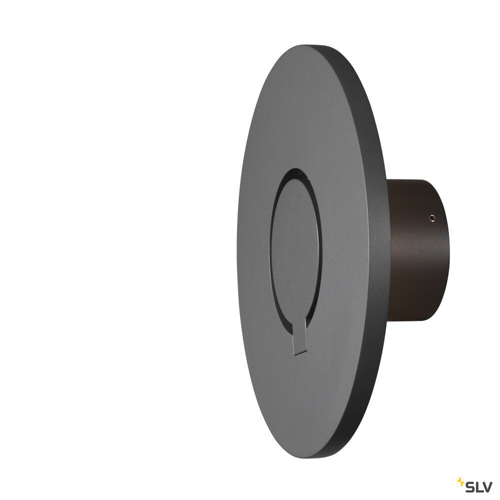 SLV I-RING, wall-mounted light, 9.2W, 3000K, anthracite 1007236