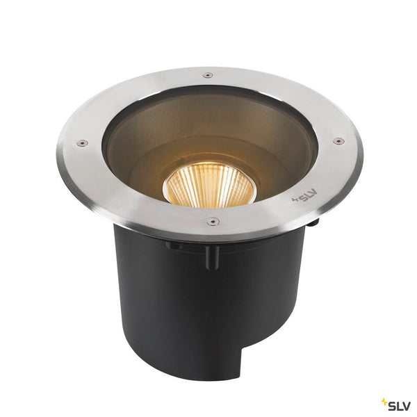 SLV DASAR 2.0 round cover 24° 3000K incl. DALI driver stainless steel 1007241