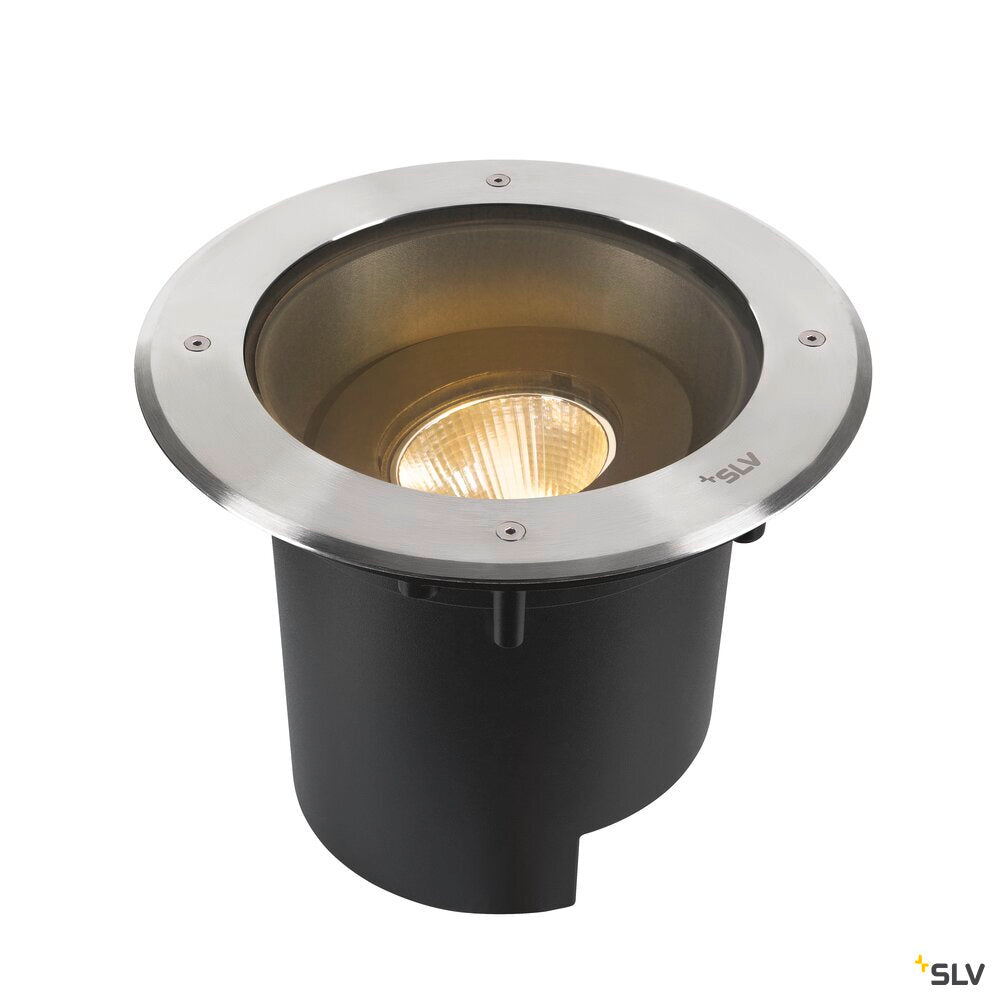 SLV DASAR 2.0 round cover 24° 3000K incl. DALI driver stainless steel 1007241