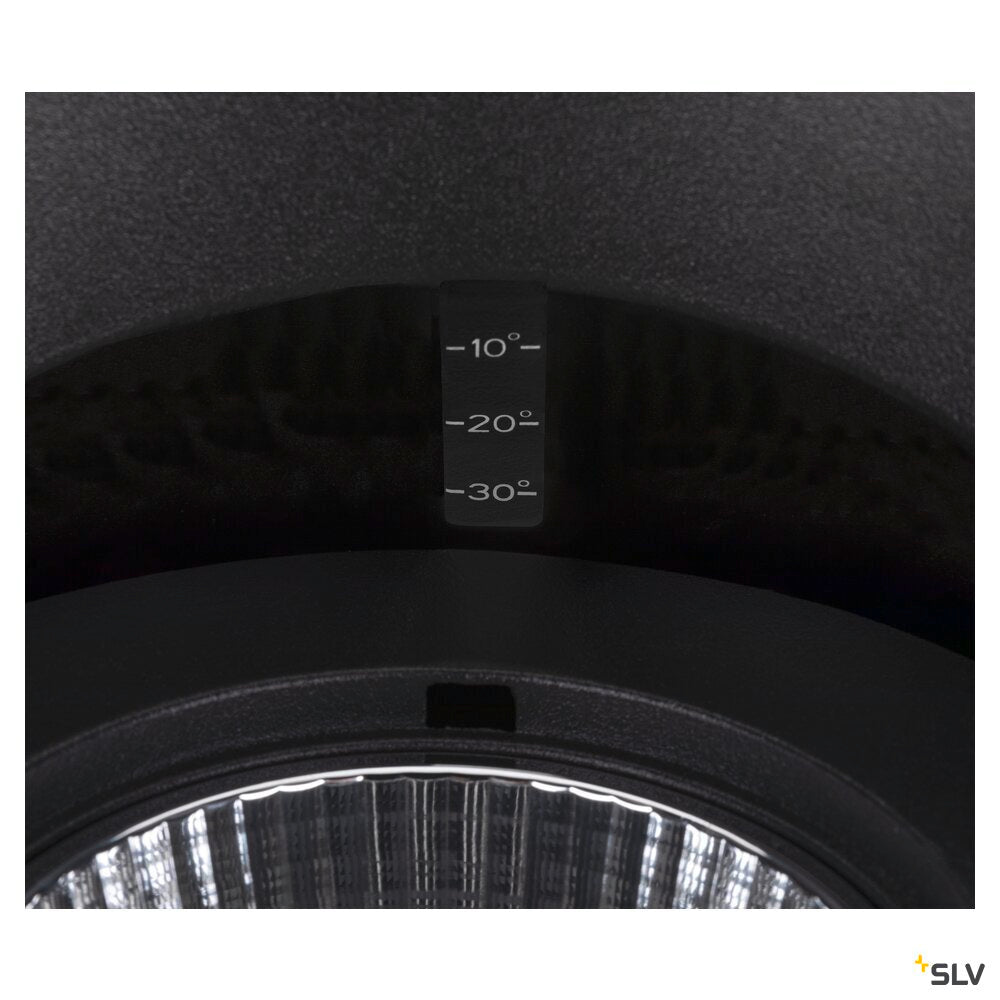 SLV DASAR 2.0 round cover 24° 3000K incl. DALI driver stainless steel 1007241
