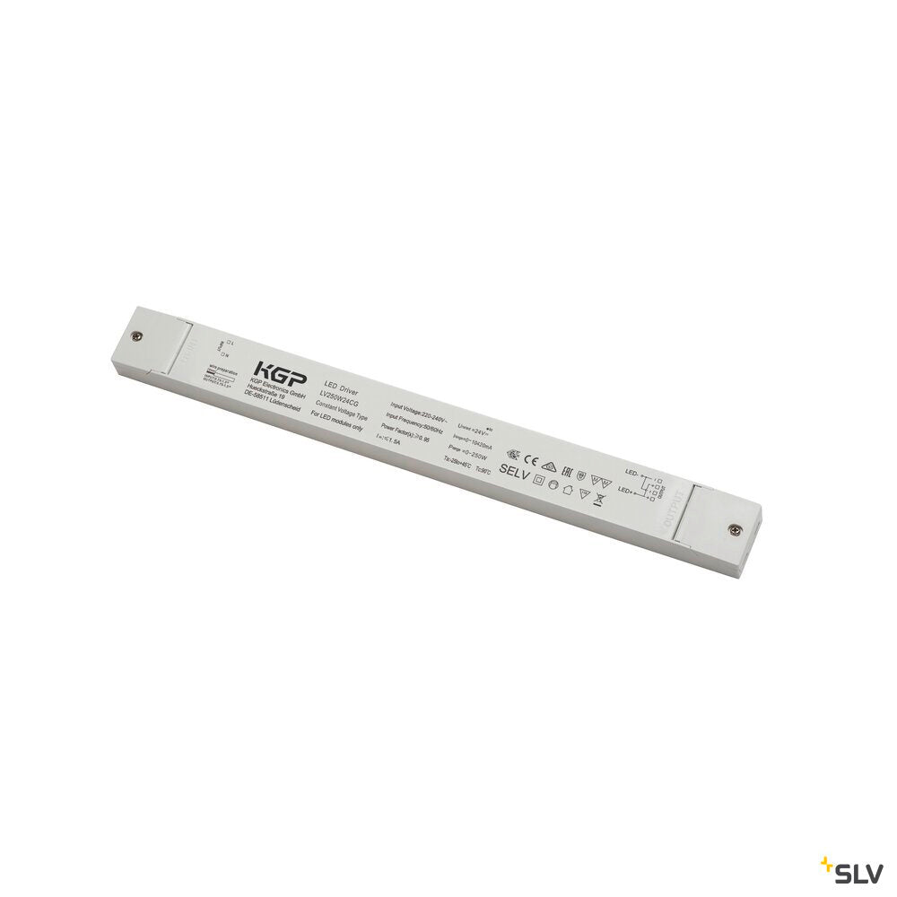 SLV LED power supply 250W, 24V white 1007253