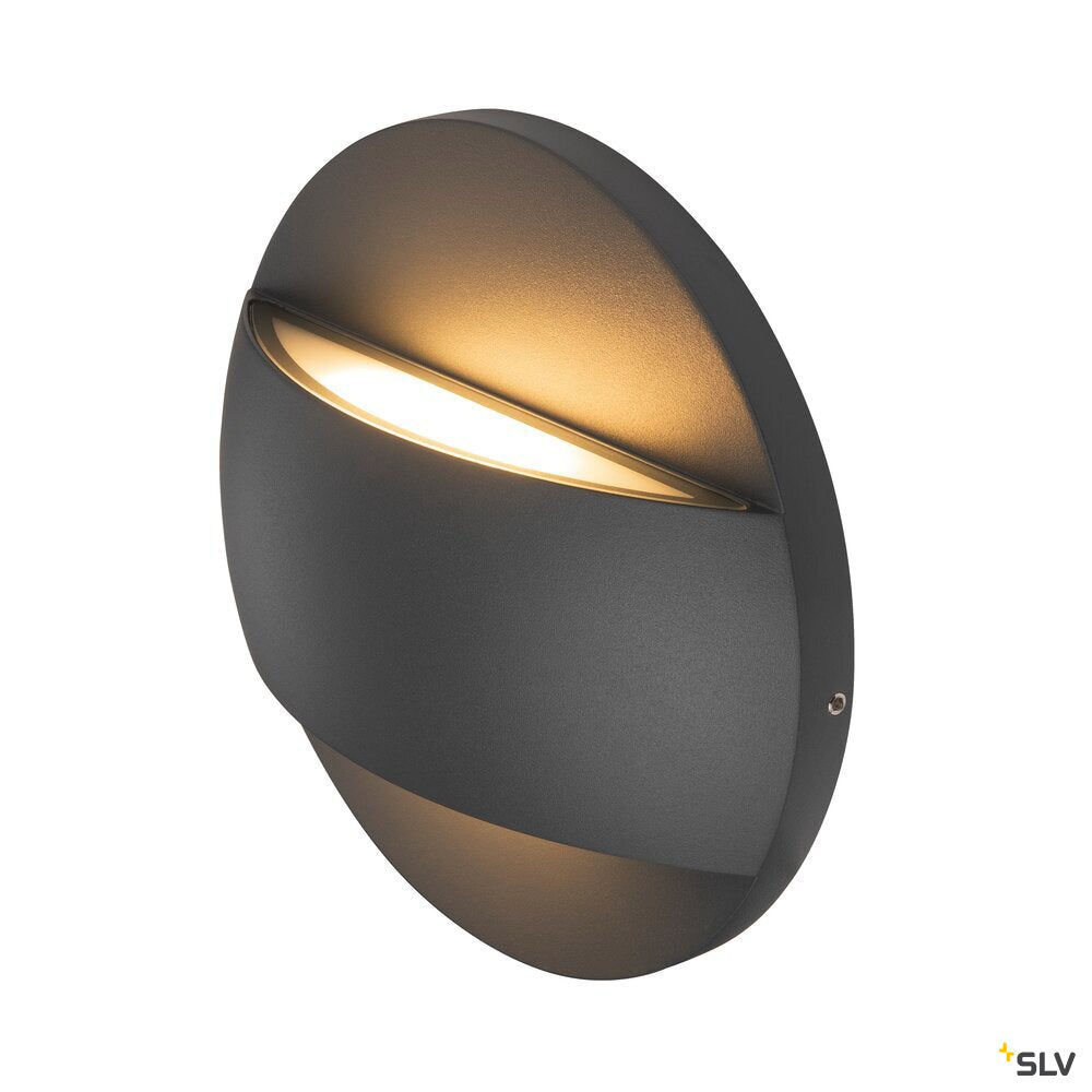 SLV LID II UP/DOWN, wall-mounted light, 2700/3000K, 28W, PHASE, 100°, anthracite 1007281