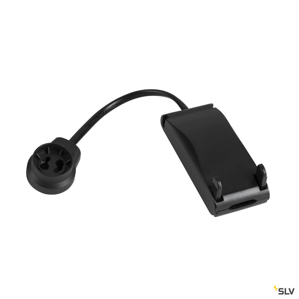 SLV GU10 fitting for LED light (max. 10W) with quick installation box and strain relief 1007283