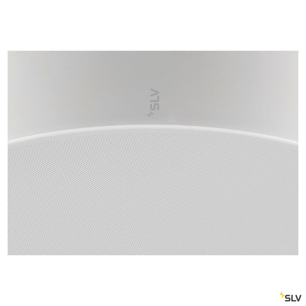 SLV MEDO® PRO 40, wall- and ceiling-mounted light, round, 3000/4000K, 19W, DALI, Touch, 80°, UGR<19, white 1007293