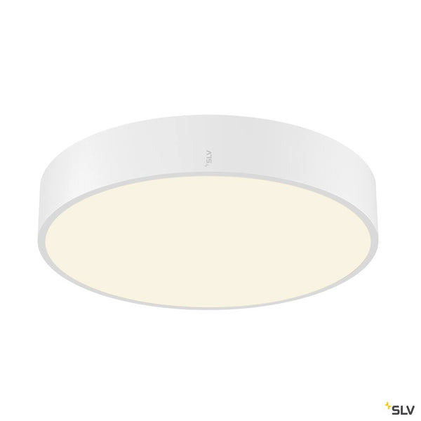 SLV MEDO® PRO 40, wall- and ceiling-mounted light, round, 3000/4000K, 19W, DALI, Touch, 110°, white 1007295