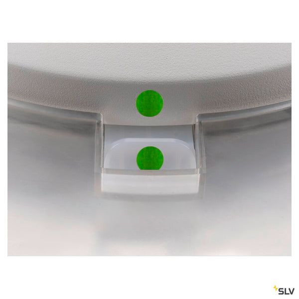 SLV MEDO® PRO 40, wall- and ceiling-mounted light, round, 3000/4000K, 19W, DALI, Touch, 110°, white 1007295