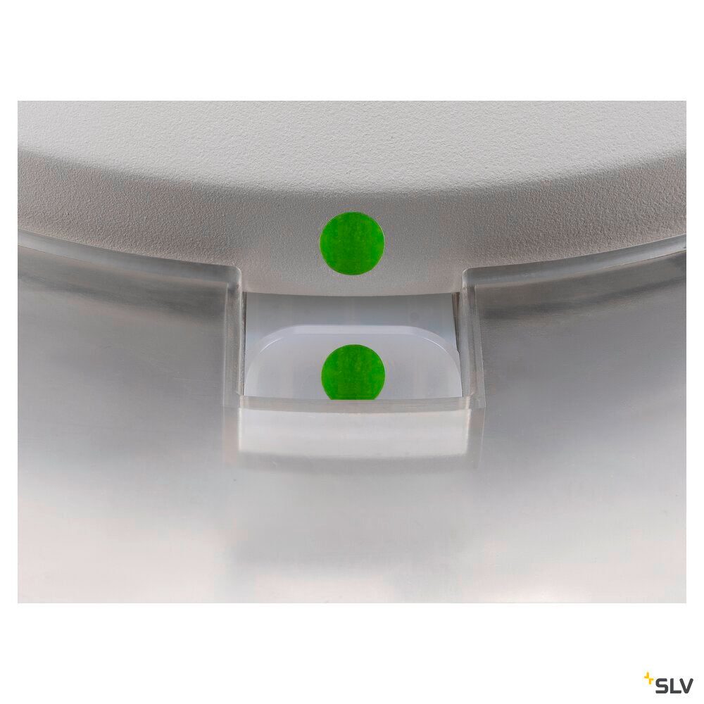 SLV MEDO® PRO 40, wall- and ceiling-mounted light, round, 3000/4000K, 19W, trailing-edge phase, 110°, white 1007299
