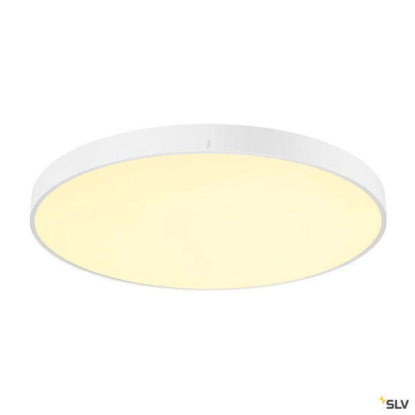 SLV MEDO® PRO 90, ceiling-mounted light, round, 3000/4000K, 75W, DALI, Touch, 80°, UGR<19, white 1007309