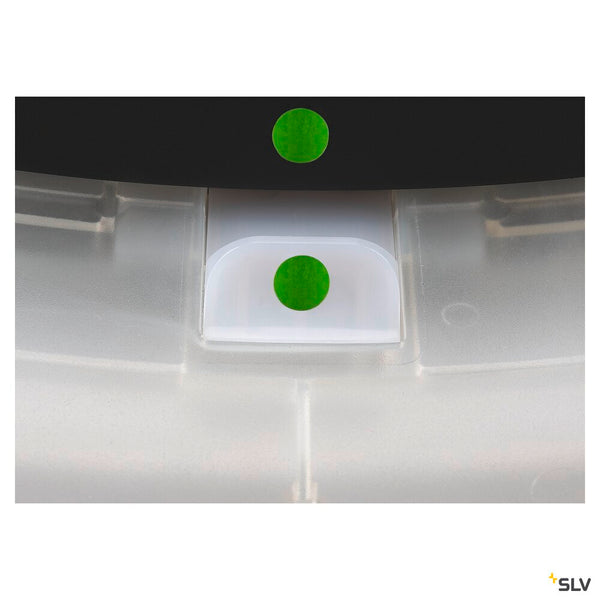 SLV MEDO® PRO 90, ceiling-mounted light, round, 3000/4000K, 75W, DALI, Touch, 110°, black 1007310