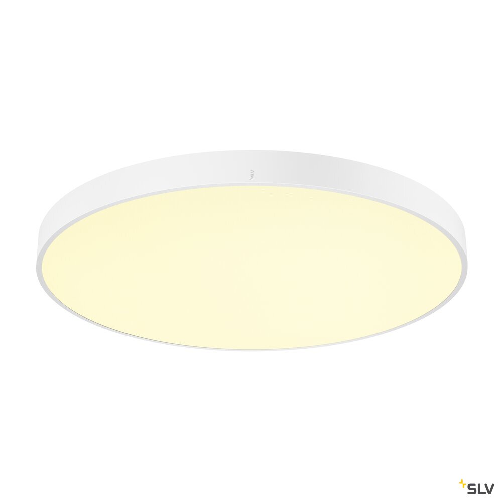 SLV MEDO® PRO 90, ceiling-mounted light, round, 3000/4000K, 74W, trailing-edge phase, 80°, UGR<19, white 1007313