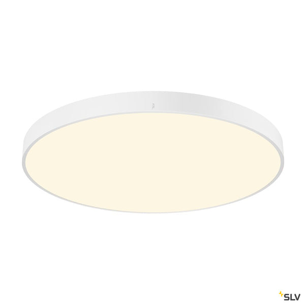 SLV MEDO® PRO 90, ceiling-mounted light, round, 3000/4000K, 74W, trailing-edge phase, 110°, white 1007315
