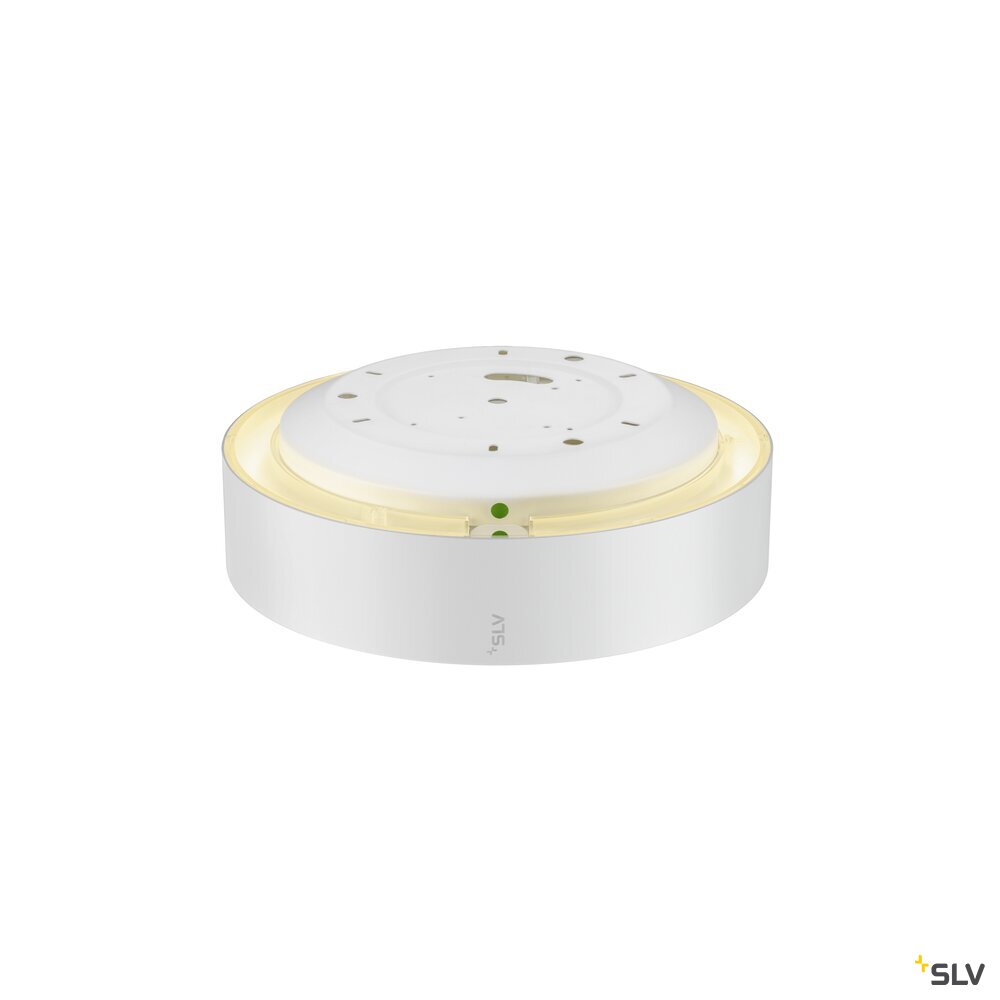 SLV MEDO® 30, wall- and ceiling-mounted light, round, 2700/3000/4000K, 12W, trailing-edge phase, 110°, white 1007317