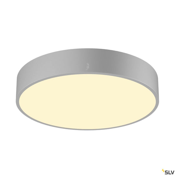 SLV MEDO® 40, wall- and ceiling-mounted light, round, 2700/3000/4000K, 20W, trailing-edge phase, 110°, grey 1007321