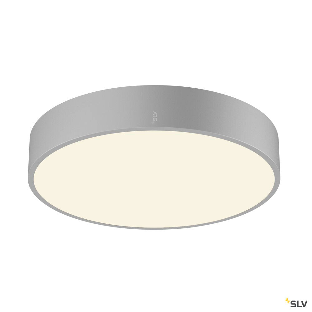 SLV MEDO® 40, wall- and ceiling-mounted light, round, 2700/3000/4000K, 20W, trailing-edge phase, 110°, grey 1007321
