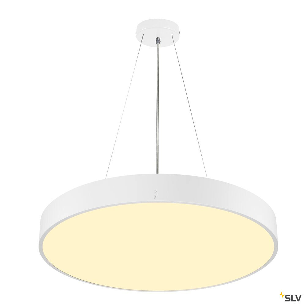 SLV MEDO® 60, wall- and ceiling-mounted light, round, 2700/3000/4000K, 39W, trailing-edge phase, 110°, white 1007323
